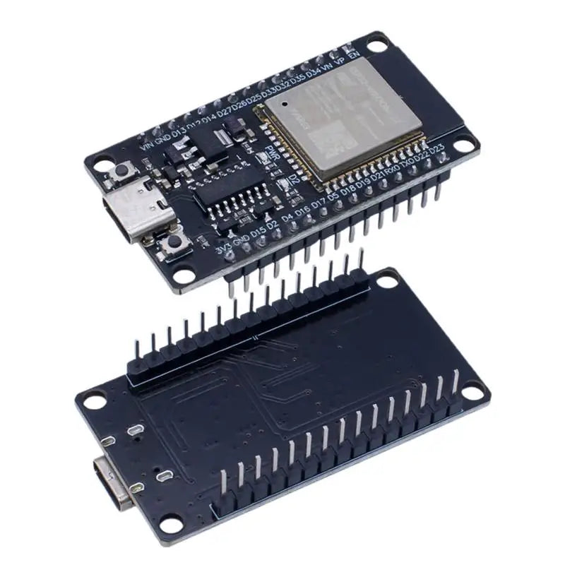 Placa Desarrollo ESP32 (30 Pines, ESP32-WROOM-32S/32D) Módulo Inalámbrico WiFi Bluetooth Doble Núcleo Bajo Consumo
