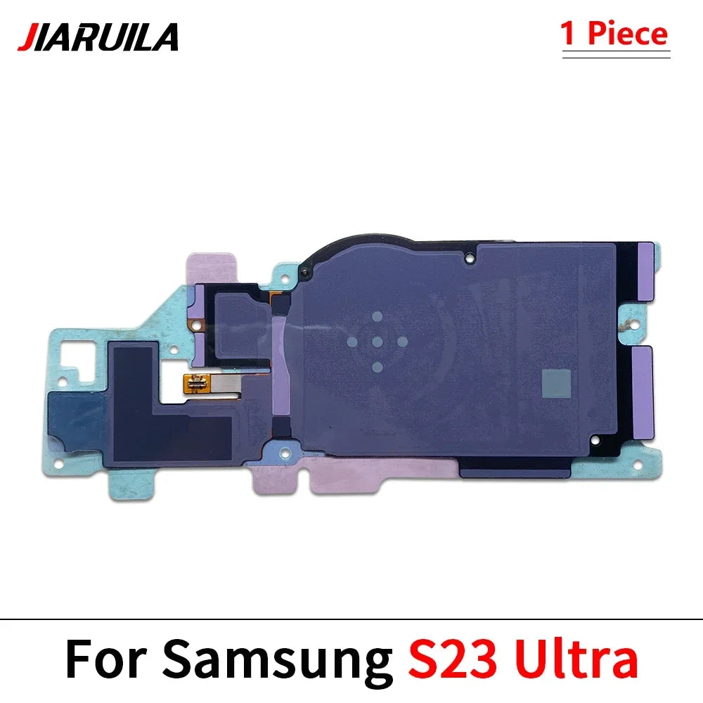 Bobina Carga Inalámbrica con Módulo NFC y Flex para Samsung Galaxy S20/S21/S22/S23 FE/Plus/Ultra (Repuesto)