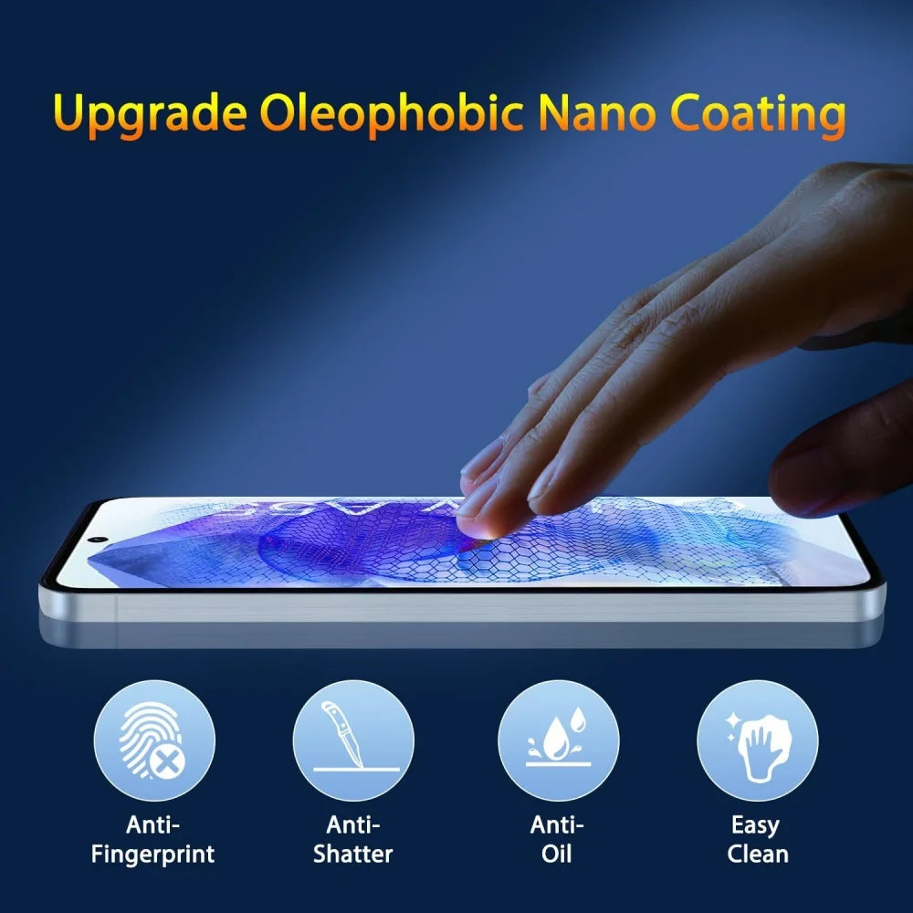 Protector Pantalla Cristal Templado HD para Samsung Galaxy A15/A25/A26/A35/A36/A53-A56 / S21-S25 FE/Plus/Ultra (Pack 3 Unidades)