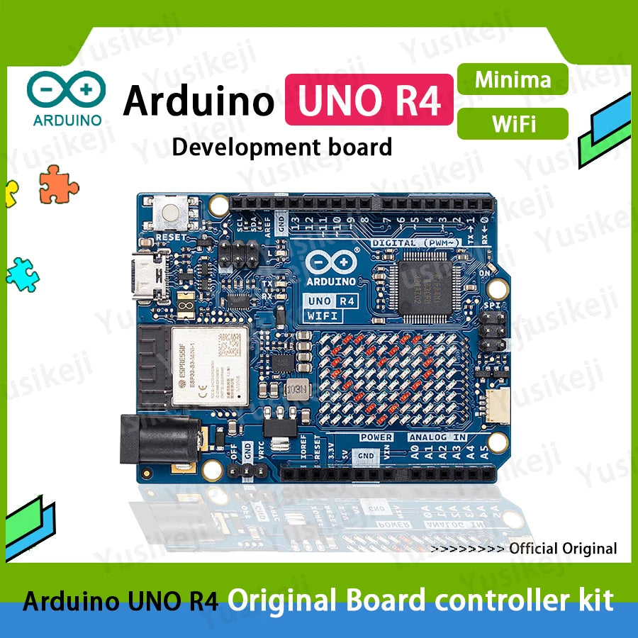 Kit Placa Controladora Arduino UNO R4 (Edición Minima / WiFi) Original