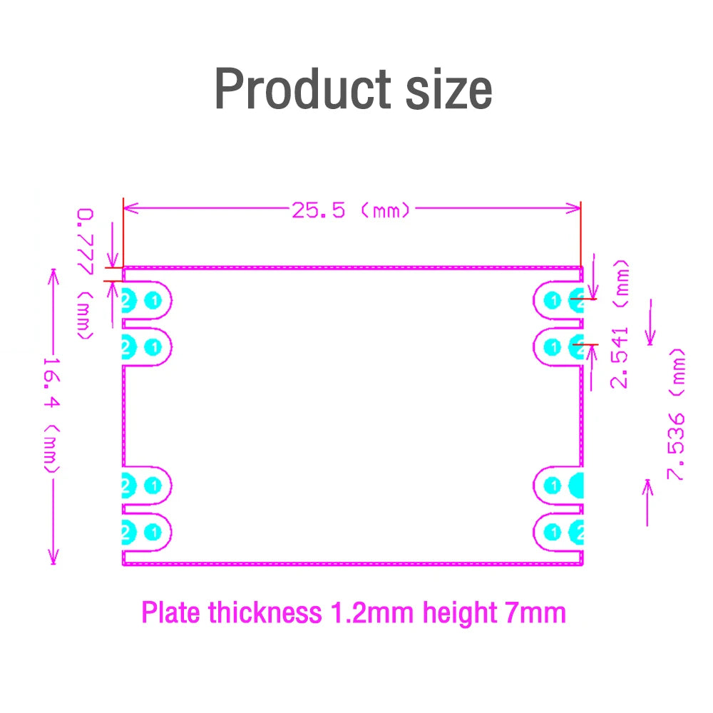 Módulo Convertidor Buck Ajustable DC 7-100V a 5V/9V/12V/24V 2A Step-Down