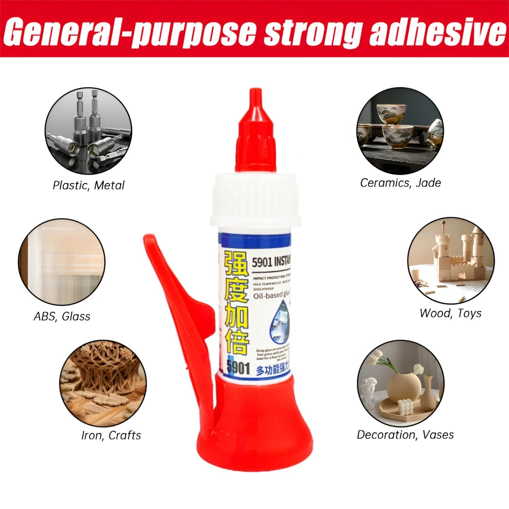 Adhesivo Soldadura Fuerte Universal 50g Reparación Rápida (Pegamento Sellador Fijación Azulejos/Metal)