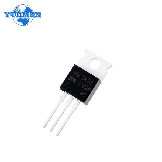 MOSFET Canal-N IRFZ44N TO-220 55V 49A - Lote 5/10 Piezas
