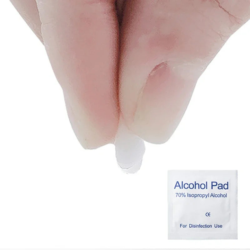 100Pcs/box 75% Alcohol Wipes Individually Wrapped for Disposable Cleaning Pads Car Detail Glass Wash Towel Screen Glasses Clean