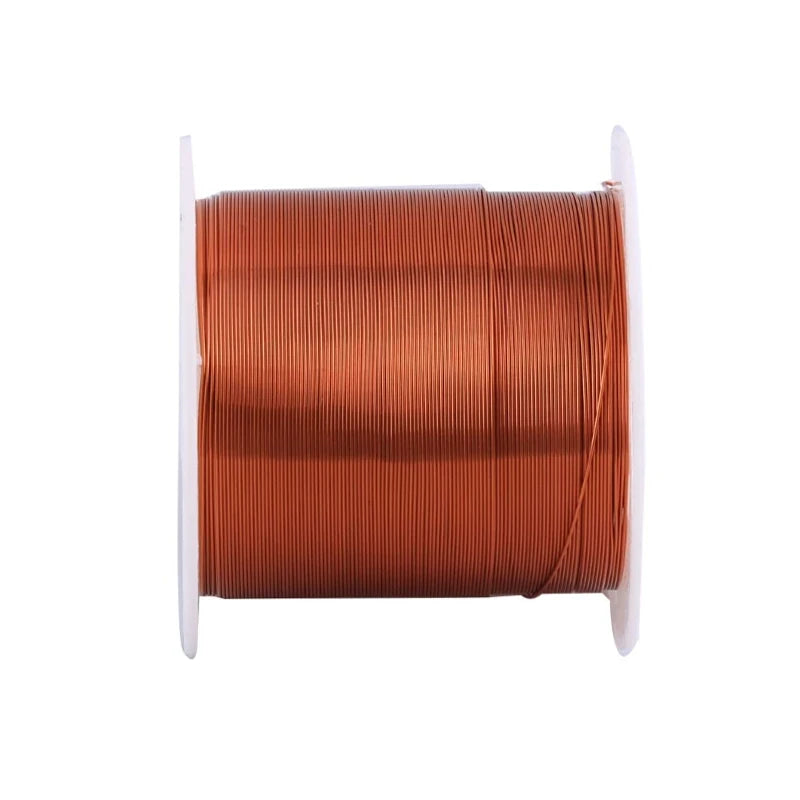 Alambre Cobre Esmaltado (0.06mm - 1.2mm) para Bobinado / Imán (1-3 Rollos)