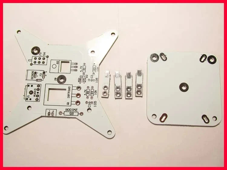 Kit DIY Bobina Tesla Musical Rotatoria con Molino Iónico Electrónico