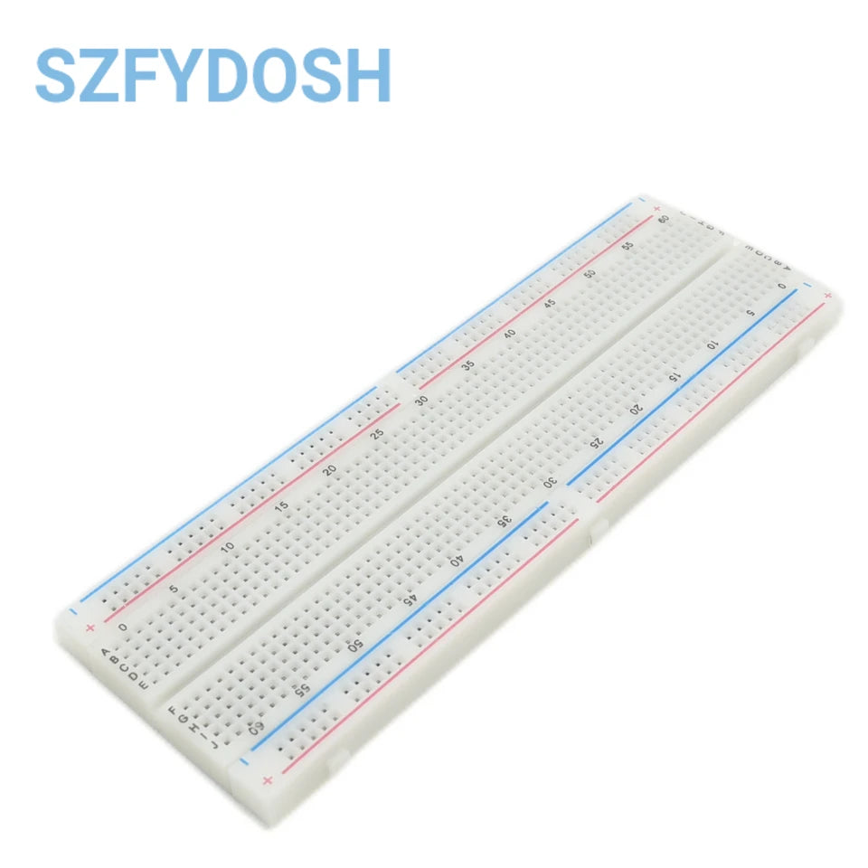 1-10PCS Breadboard 830 Point PCB Bread Board MB-102 Prototype PCB Solderless Breadboard Protoboard Circuit PCB DIY Kit
