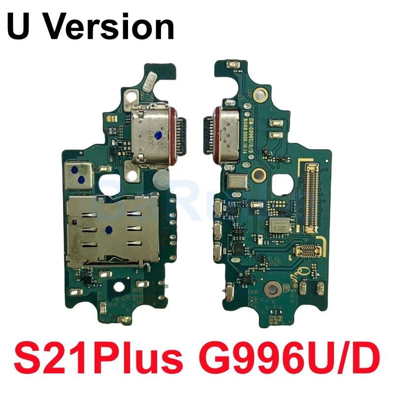 Cable Flex Conector Placa Puerto Carga USB para Samsung Galaxy S21/S21+/S21 Ultra/S22 Plus (G991B/G996U/G998B/S901B/S908U)