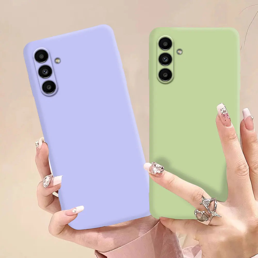 Funda Silicona Líquida Original Antichoque para Samsung Galaxy A05/A05S/A15/A25/A35/A55 (4G/5G)