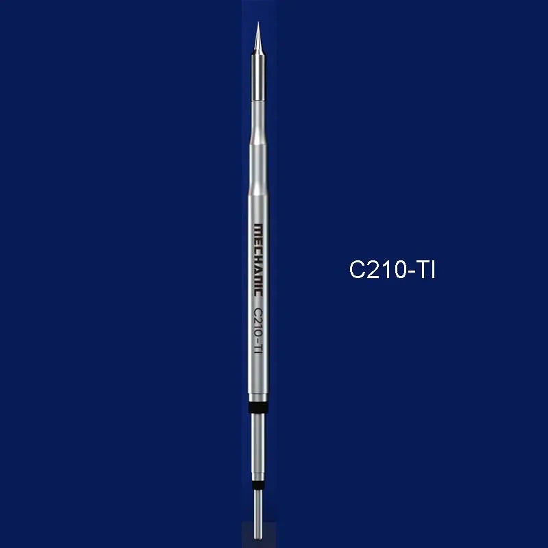 Mechanic C210 Soldering Iron Tips 210 Tips for T210 T210-A T210-NA Sugon T26/T26D Soldering Handle Soldering Station Welding Tip