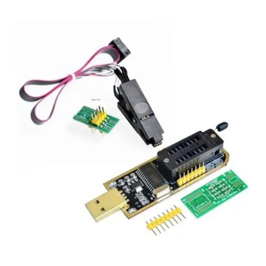 Kit Clip Test SOIC8/SOP8 para Programador USB CH341 EEPROM/Flash 93Cxx/25Cxx/24Cxx