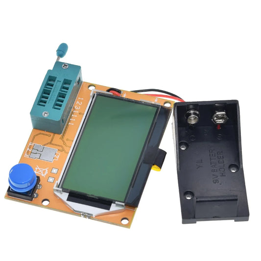 Tester Transistor ESR-Meter Mega328 Digital V2.68 (ESR-T4) - Medidor Diodo, Triodo, Capacitancia, MOS/PNP/NPN/LCR (Pantalla LCD 12864)