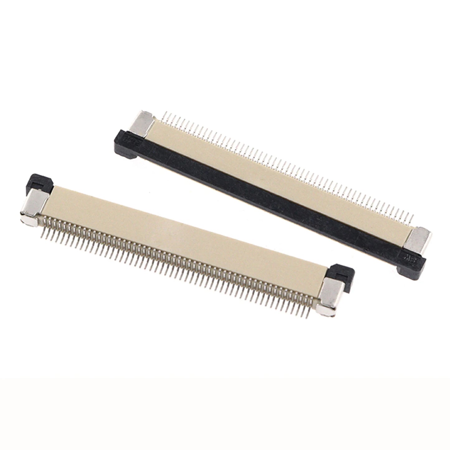 10pcs 0.5mm Pitch FPC Flat Flexible Cable FFC Connector 4P 5 6 8 9 10 12 14 16 20 22 24 30 32 34 40 45 50 60 Pin Top Contact SMT
