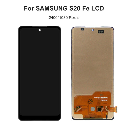 Repuesto de Pantalla LCD para Samsung Galaxy S20 FE (Probado, Digitalizador Táctil)