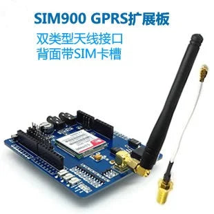 Placa Expansión Módulo GSM/SMS/GPRS MCU Sim900 con Antena