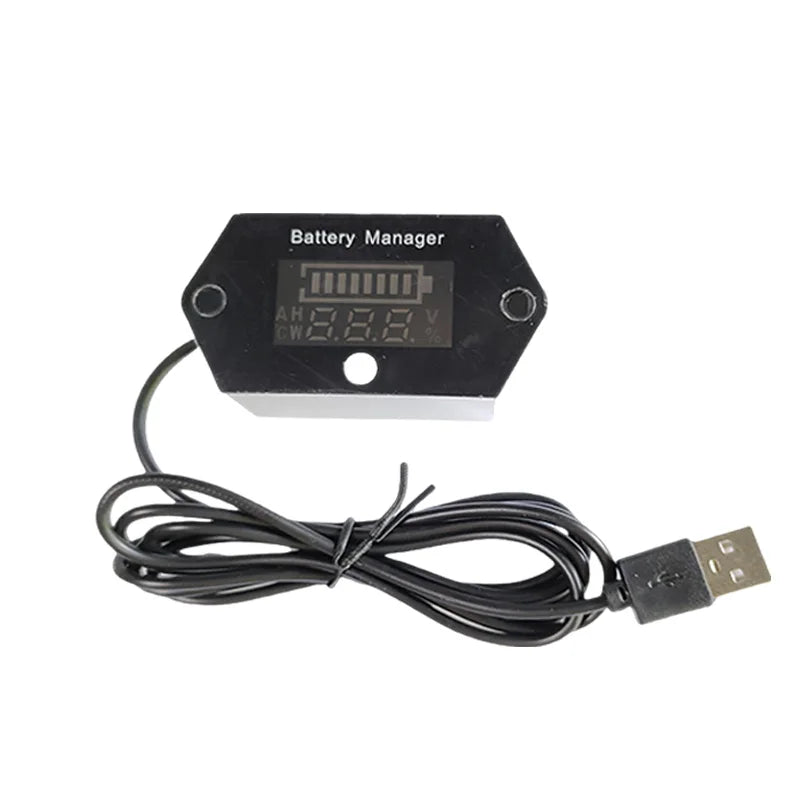 Display Lector BMS Inalámbrico Bluetooth ANT - Pantalla Indicadora Voltaje/Capacidad Batería Litio