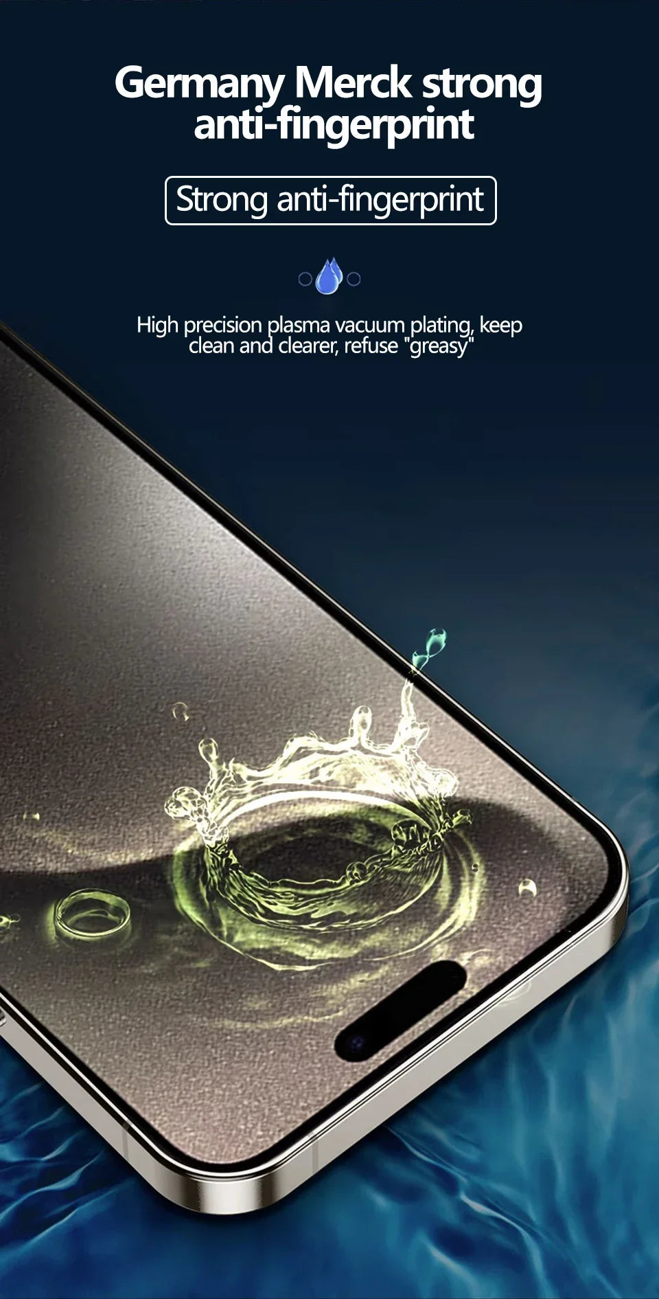 Film Hidrogel Cobertura Completa Protector Pantalla para iPhone 7/8 Plus / X/XR/XS Max / 11-16 Pro Max (Pack 5 Unidades)