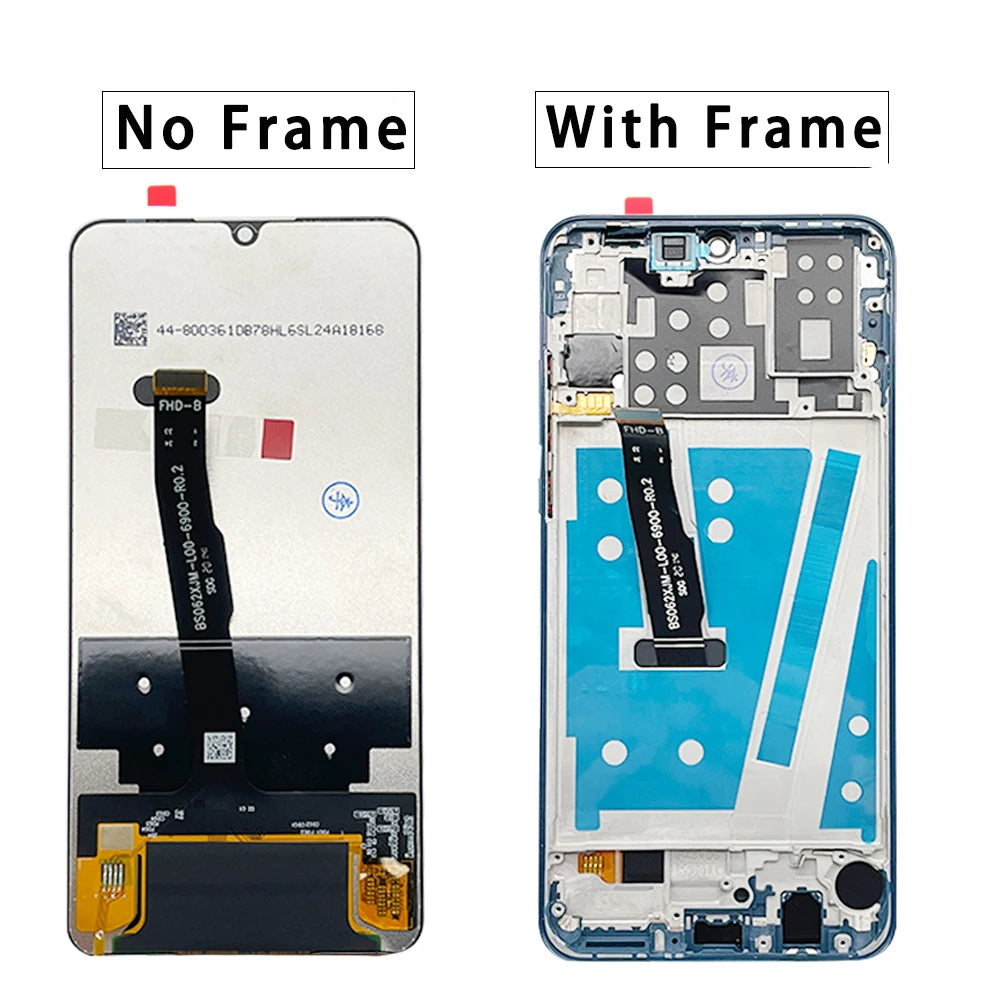 P30 Lite Screen for HUAWEI P30 Lite LCD Display Screen with Frame for HUAWEI P30 Lite Touch LCD Screen Nova 4e Replacement Parts