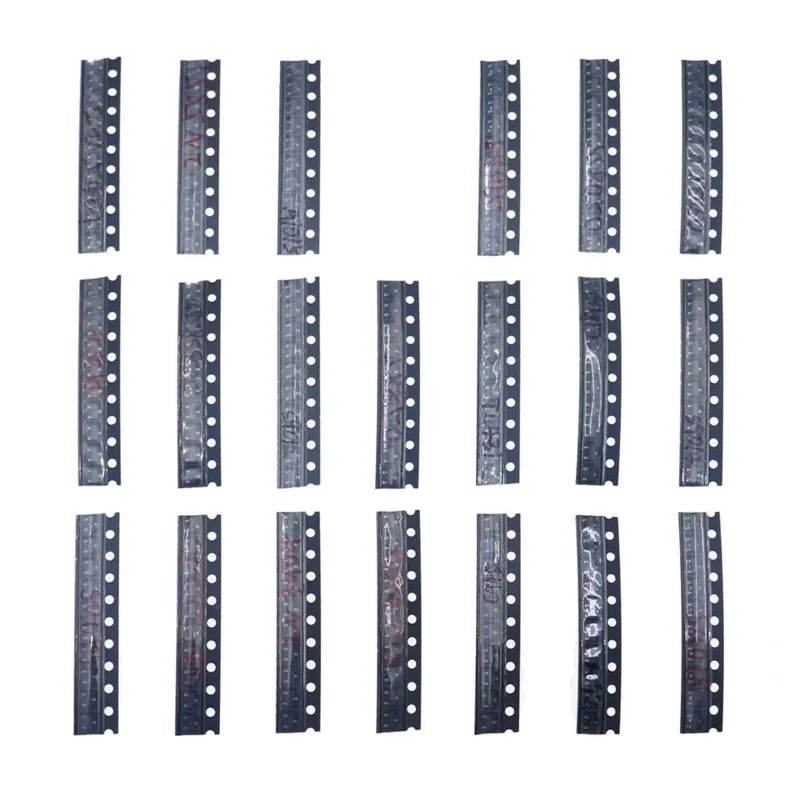 Kit Surtido Transistores/Componentes SMD - 20 Valores Comunes (TL431, S8050, S901x, etc.) (Total 200 Piezas)