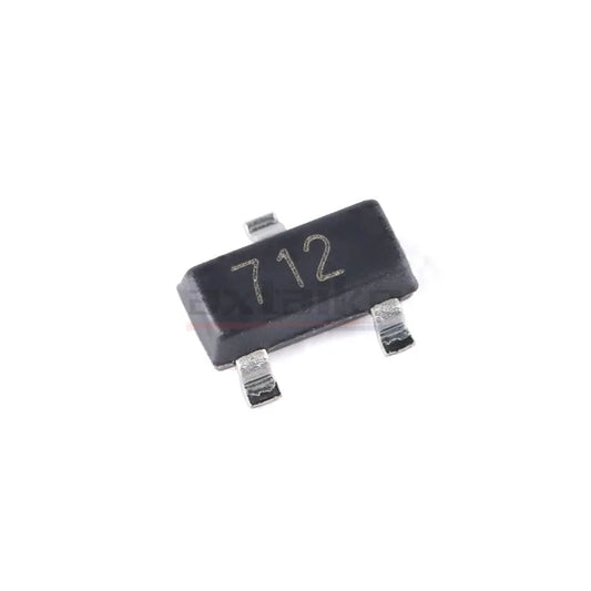 50PCS SM712.TCT SM712 712 SOT23 PSM712-LF-T7 PSM712 SMD TVS Diode Transient Voltage Suppressor Transistor
