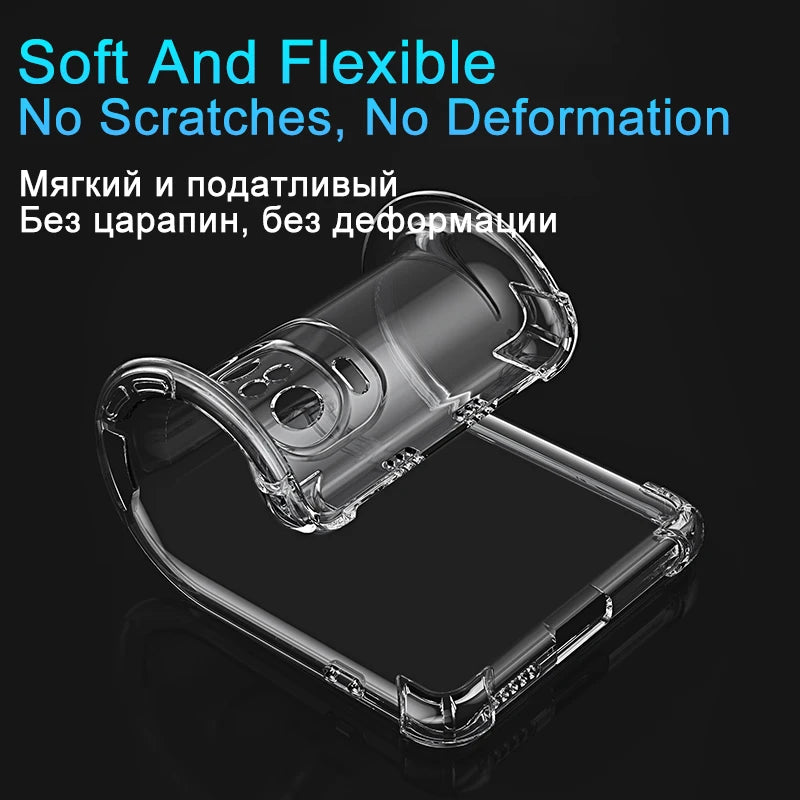 Funda Carcasa Silicona Transparente Anti-Golpes (Airbag) para Xiaomi Redmi Note 7-10S / 7A-9C / Poco F3/X3 Pro NFC
