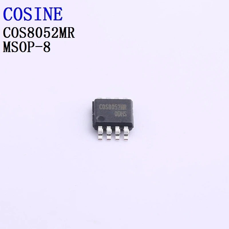 Lote 5 Pcs Amplificador Operacional Cosine COS724SR/TR, COS8052MR/SR, COS8092MR
