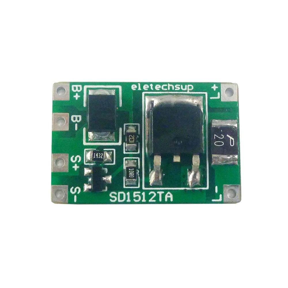 Placa Circuito Controlador Carga Solar SD1512TA Switch Luz Calle Batería Litio 0.5A/1A/2A