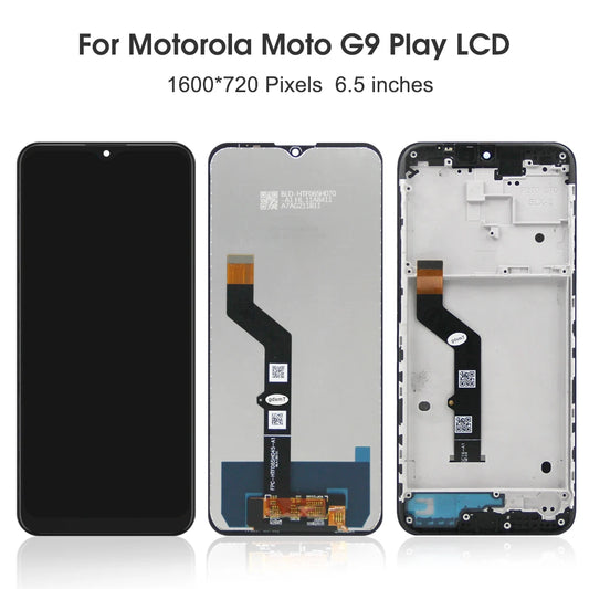 6.5''OEM For Motorola Moto G9 Play XT2083 For Moto E7 Plus XT2081-1 LCD Display Touch Screen Digitizer Assembly Replacement