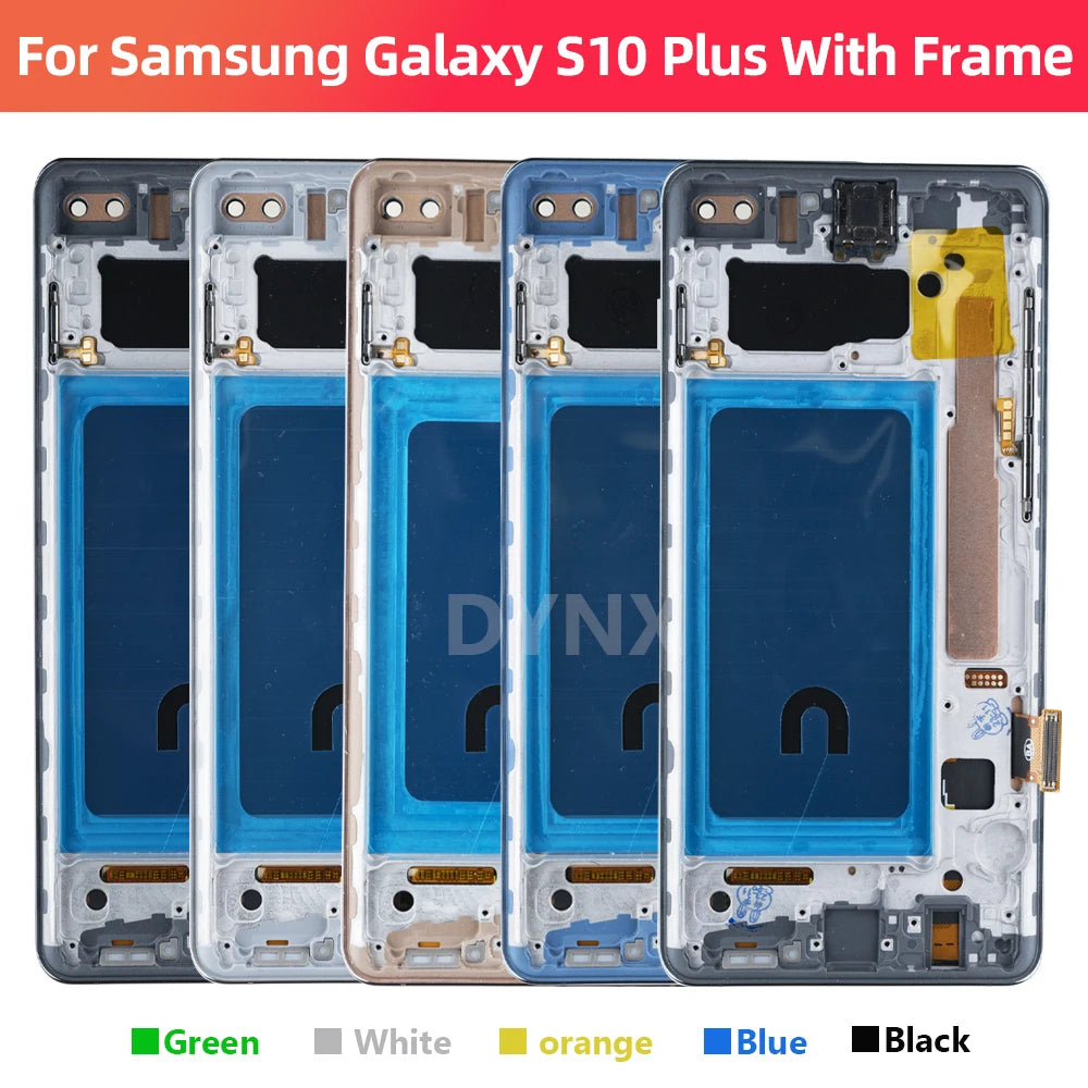 Pantalla S10plus 100% probada para Samsung S10 Plus, pantalla LCD S10 + para G975 Sm-g975f/ds G975u G975w