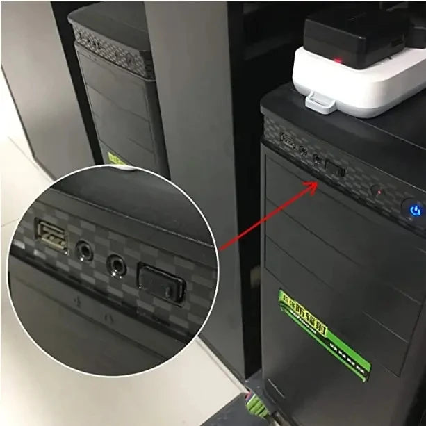 Tapón Antipolvo USB Universal Silicona Protector para Puerto/Jack Hembra Tablet/PC/Notebook/Laptop (5-10 Unidades)