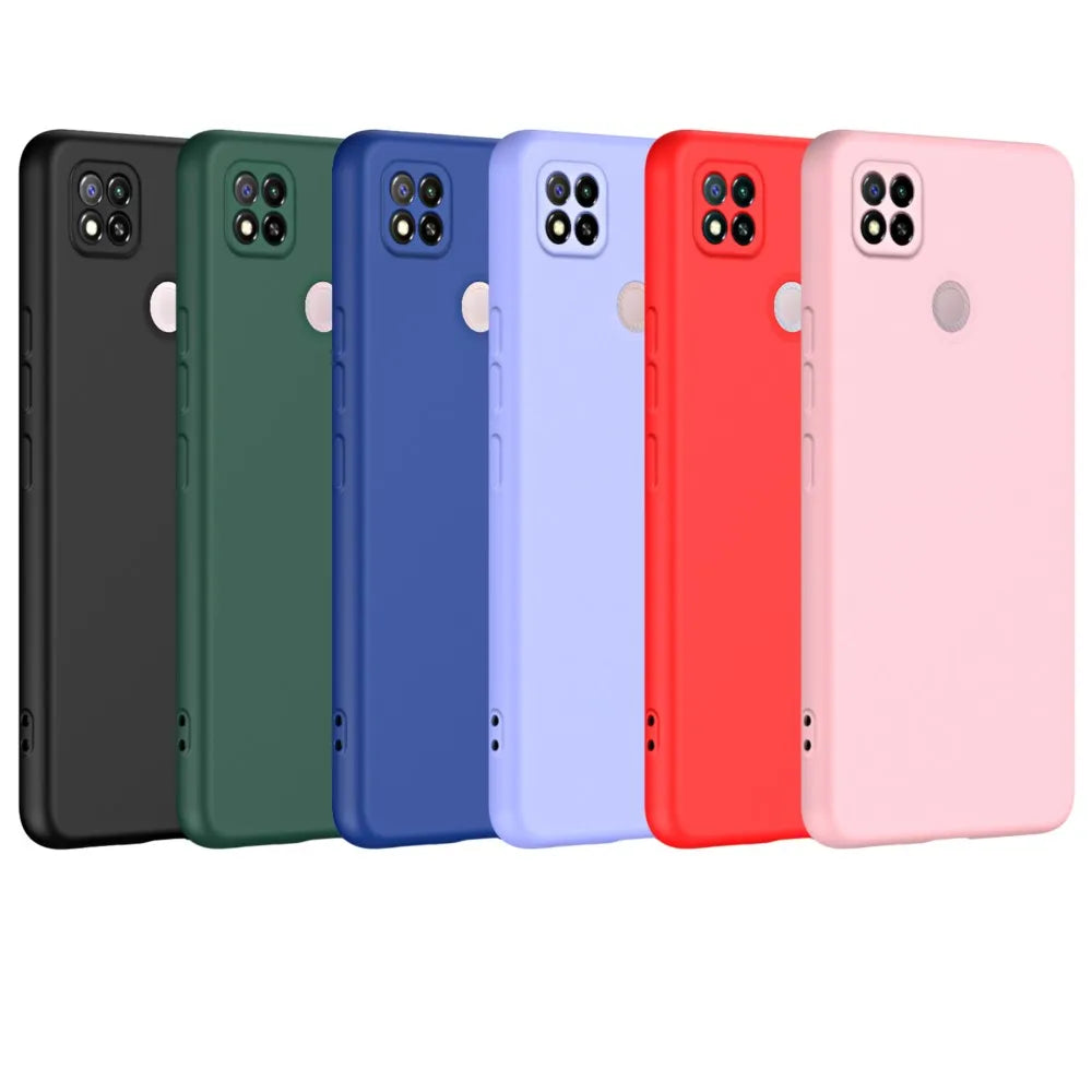 Funda Carcasa Silicona Líquida Suave Lujo para Xiaomi Redmi 9C NFC (Protección Cámara)