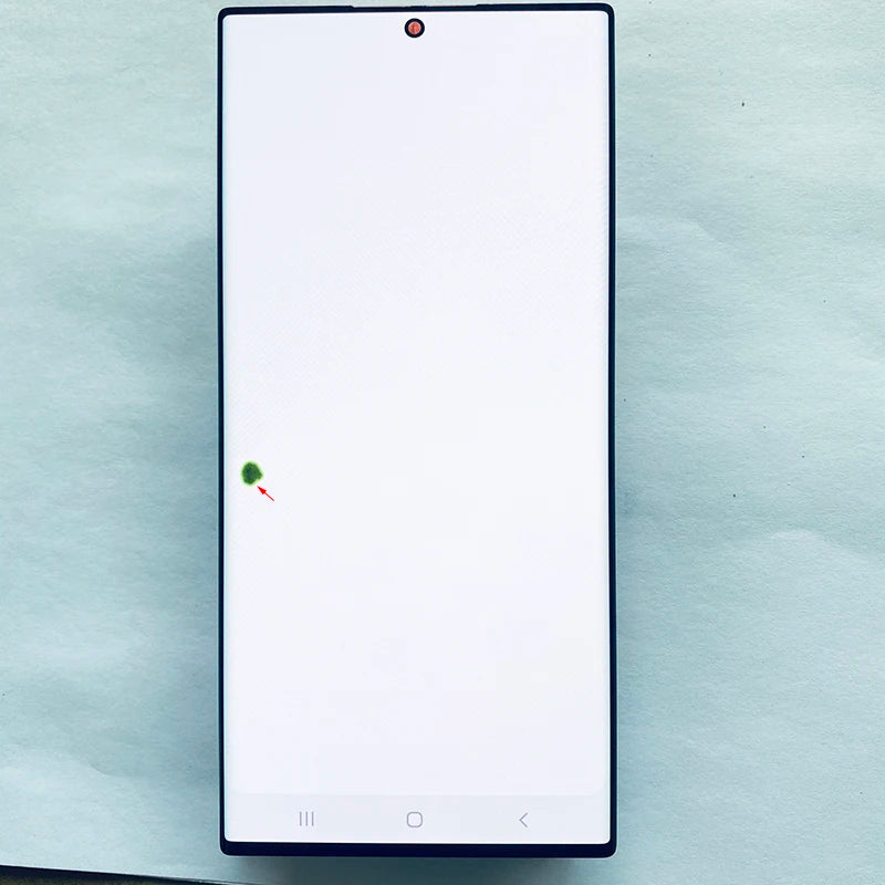 Pantalla 6.8" Super AMOLED con Marco y Digitalizador Táctil para Samsung S22 Ultra (S22U/S908B/S908U) (Con Defecto Estético)