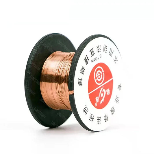 Alambre Salto Jumper PCB 0.1mm para Mantenimiento/Soldadura Reparación Teléfono Móvil/Computadora (5 Unidades)