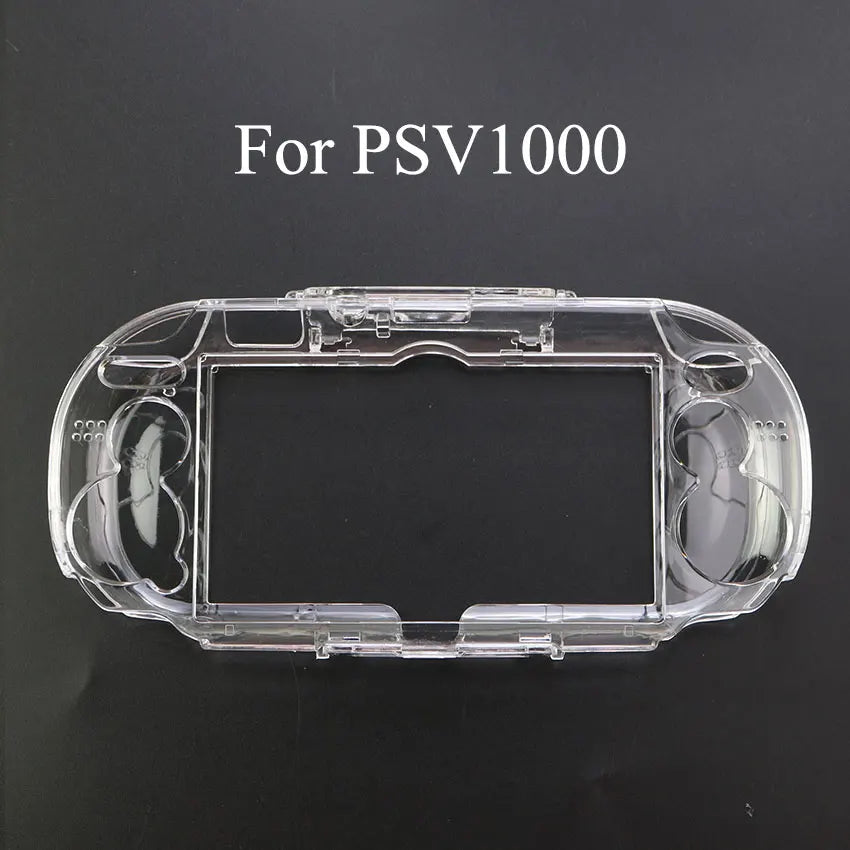 Carcasa Rígida Cristal Transparente Protectora para Consola Portátil PSP 1000/2000/3000 / PS Vita 1000/2000