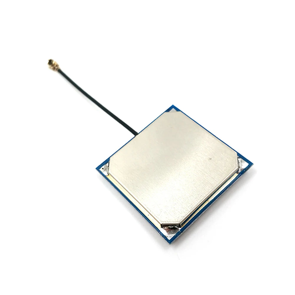 Antena GPS Activa Interna Beitian BT-580 Cirocomm (Cerámica 25x25x2mm, 32dB Ganancia, Conector IPEX, Cable 5cm)