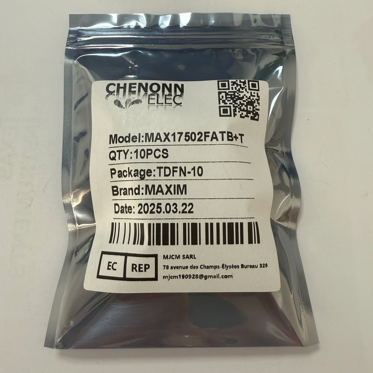 Lote 10 Pcs PMIC MAX17502FATB+T