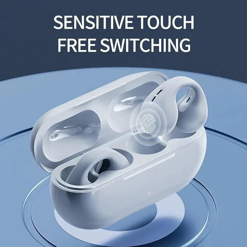 Auricular Bluetooth Inalámbrico SG50 Clip-On (Audio Alta Definición) Deportivo para Correr/Yoga (Unisex)