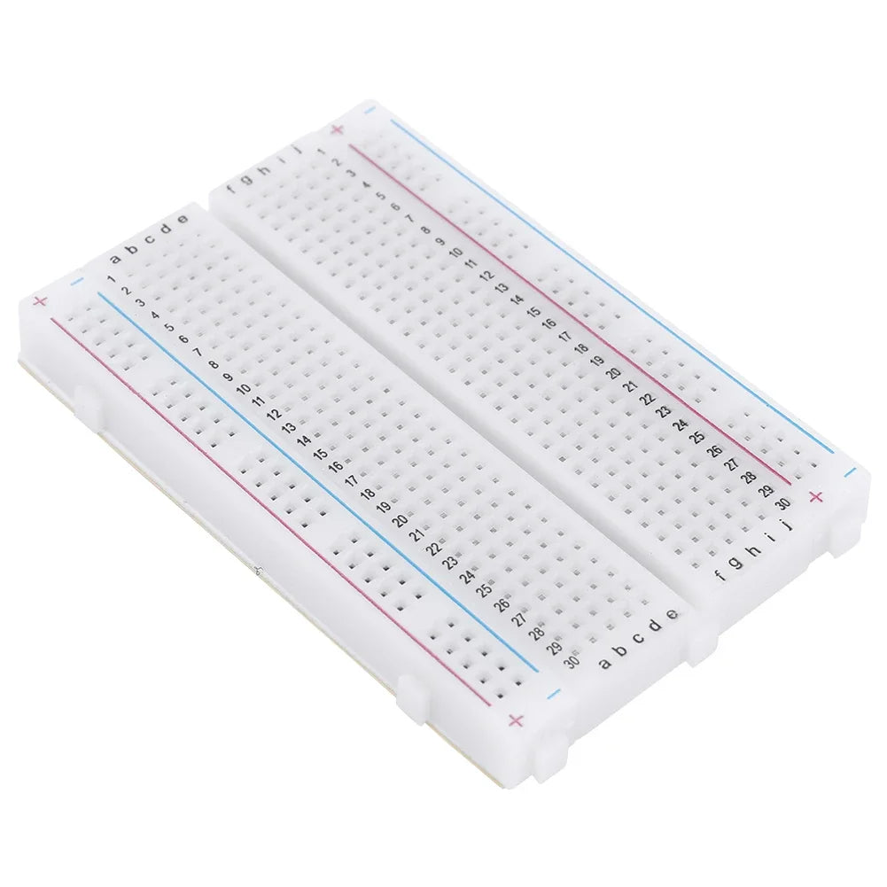 1-10pcs 400 Tie Points Solderless PCB Breadboard Mini Universal Test Protoboard DIY Bread Board for Bus Test Circuit Board