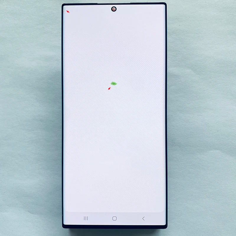 Pantalla 6.8" Super AMOLED con Marco y Digitalizador Táctil para Samsung S22 Ultra (S22U/S908B/S908U) (Con Defecto Estético)