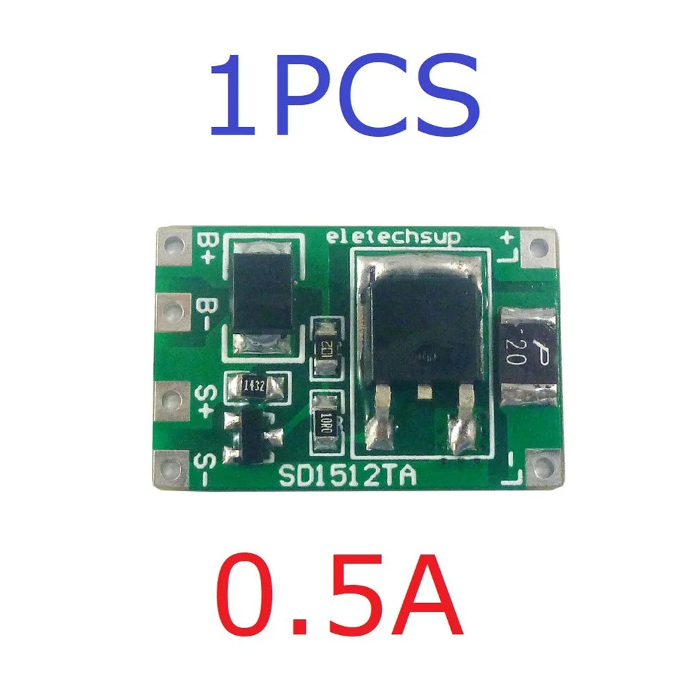 Placa Circuito Controlador Carga Solar SD1512TA Switch Luz Calle Batería Litio 0.5A/1A/2A