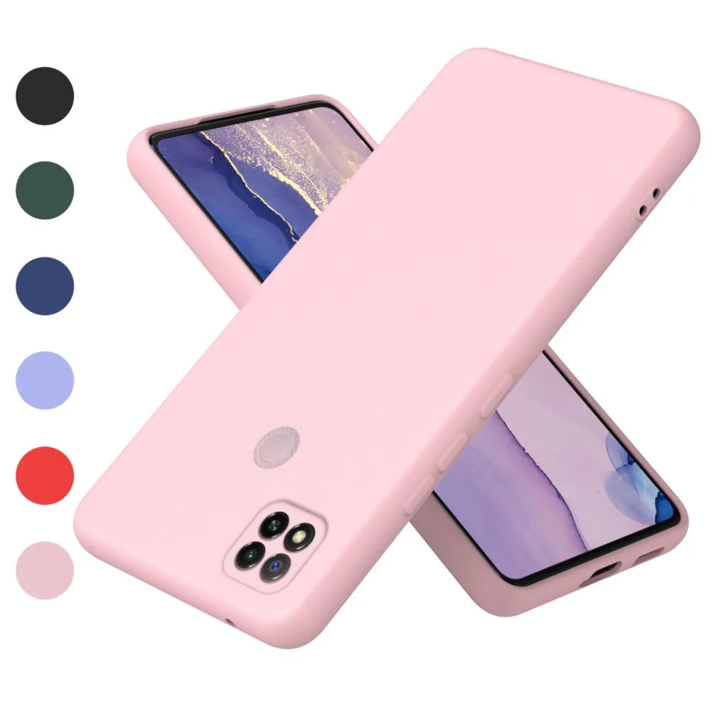 Funda Carcasa Silicona Líquida Suave Lujo para Xiaomi Redmi 9C NFC (Protección Cámara)