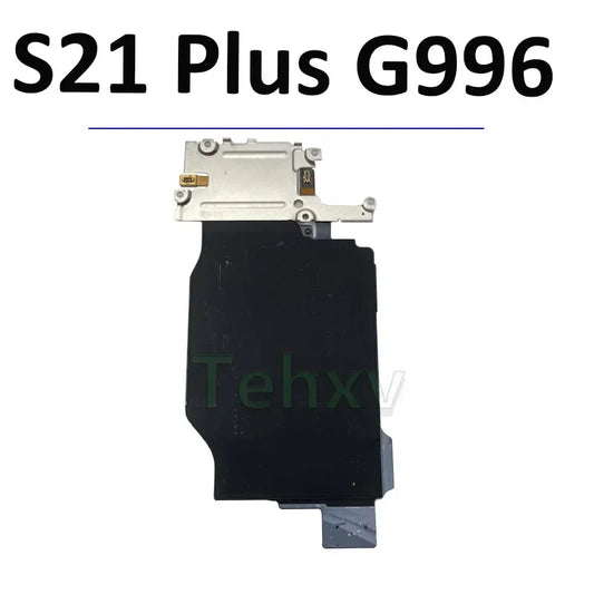 Antena de señal, bobina NFC, puerto de carga inalámbrico, placa conectora, micrófono, Cable LCD para Samsung Galaxy S21 Plus G996B G996U