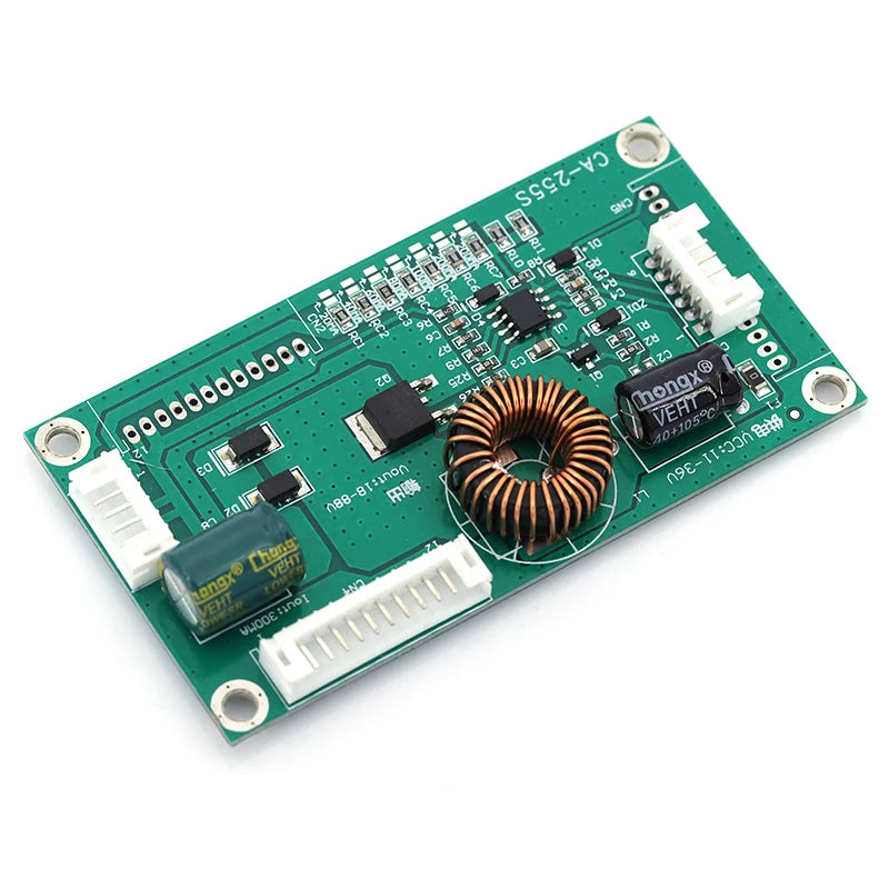 Placa Driver Backlight LED Universal CA-255S 10-48" Inverter Boost Módulo Step-Up