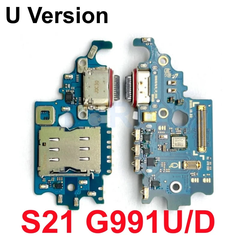 Cable Flex Conector Placa Puerto Carga USB para Samsung Galaxy S21/S21+/S21 Ultra/S22 Plus (G991B/G996U/G998B/S901B/S908U)