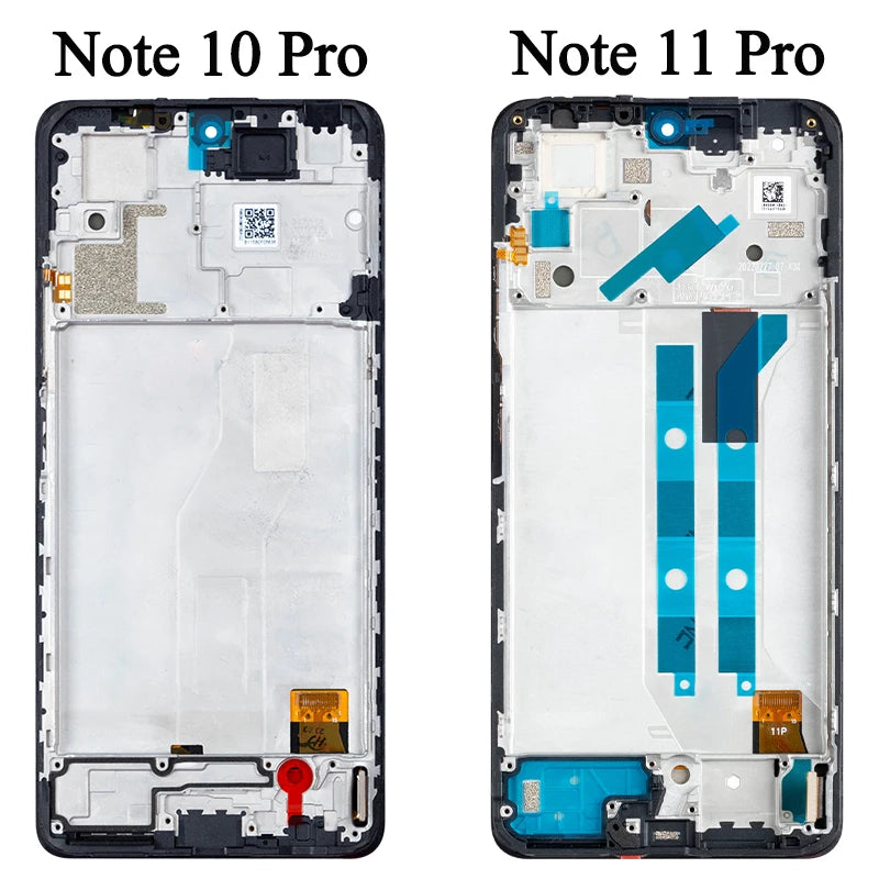 2201116TG M2101K6G Premium Lcd For Xiaomi Redmi Note 10 Pro Display Touch Screen Digitizer Panel Assembly For Redmi Note 11 Pro