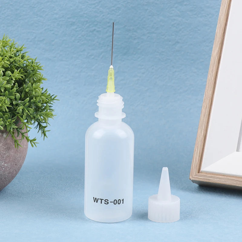 50ML Plastic Liquid Alcohol Bottle For Dispenser Rosin Solder Flux Paste For Phone PCB Cleaning Welding Repair Tools