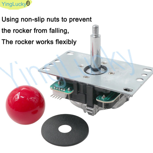 Joystick Arcade (Copia Sanwa 8YT) 5 Pines para DIY Accesorios Juegos PC (1 Unidad)