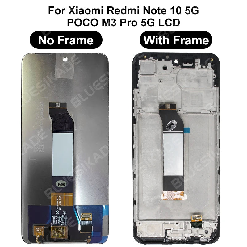 AMOLED For Xiaomi Redmi Note 10 4G Display Note 10S LCD M2101K7AI Touch Screen Digitize For Redmi Note 10 5G Display POCO M3 Pro