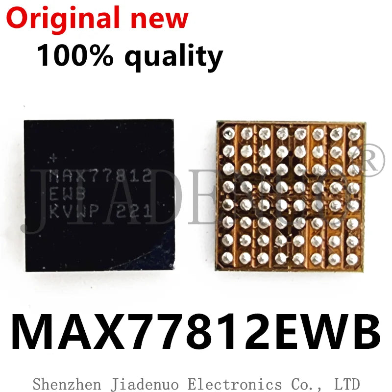 Circuito Integrado (IC) Alimentación MAX77812 (MAX77812EWB) (BGA) para Consola Nintendo Switch (Original, 2-10 Unidades) (Nota: Duplicado lote anterior)