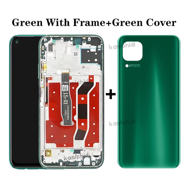 For Huawei P40 Lite JNY-LX1 LCD Display 10 Touch Screen Replacement For Nova 7i JNY-LX2, P 40 Lite Lcd Screen Nova 6 SE Display